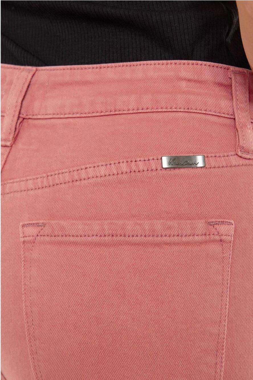 NEW KANCAN ultra high rise 90’s straight jeans in coral - Picture 6 of 6